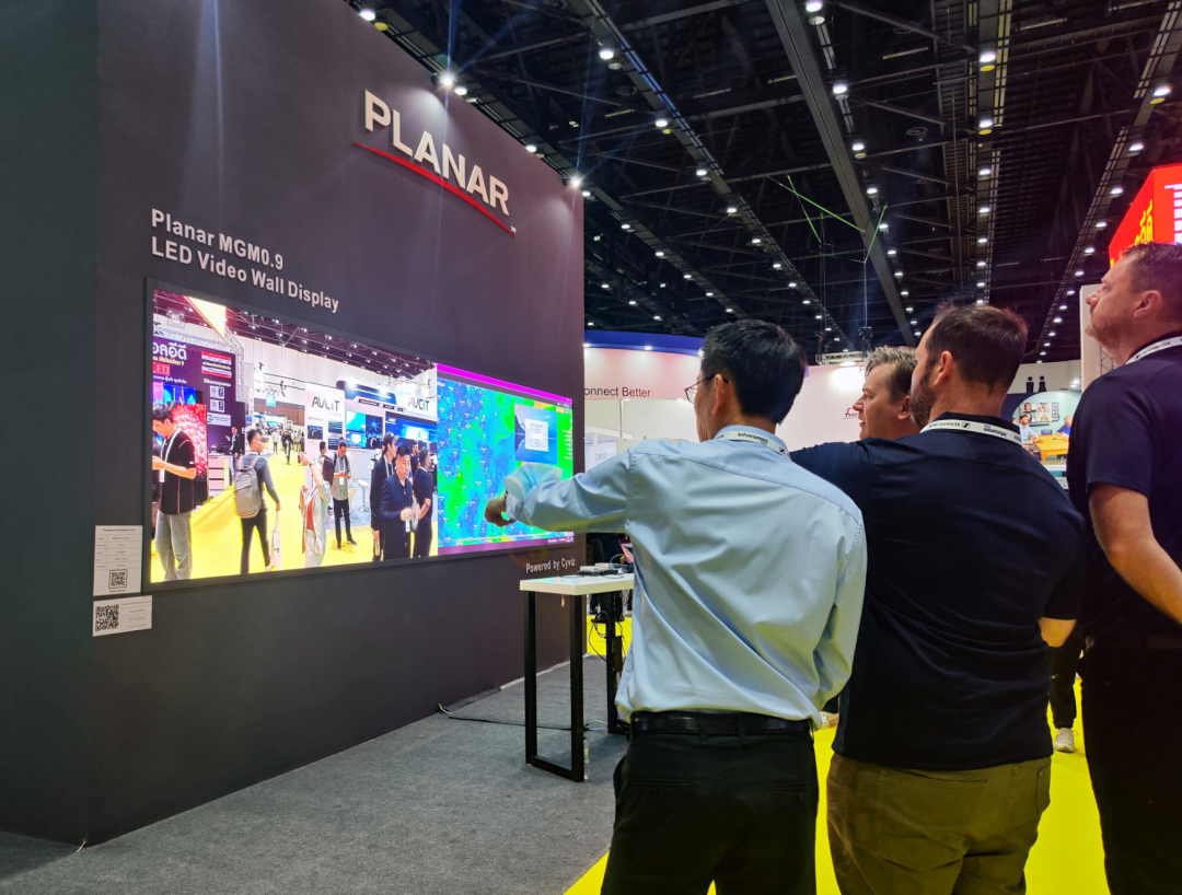 InfoComm Asia | ng28.comPlanar全球首发第四代Micro LED智能一体机