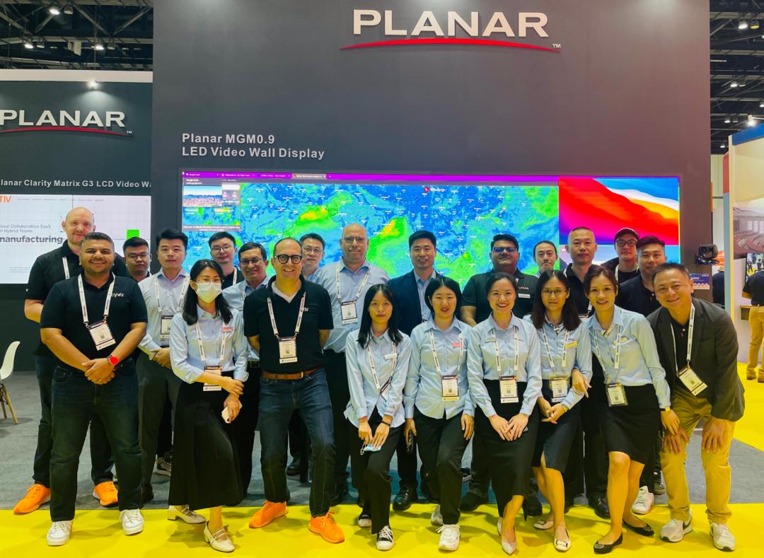 InfoComm Asia | ng28.comPlanar全球首发第四代Micro LED智能一体机