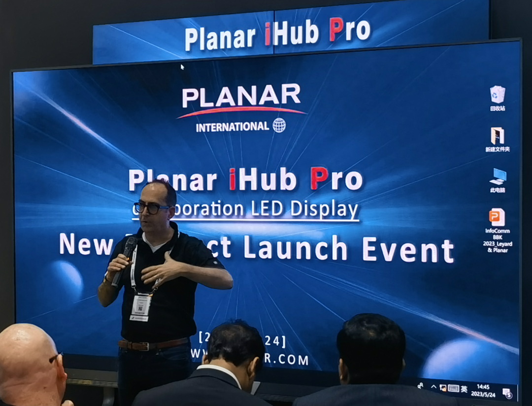 InfoComm Asia | ng28.comPlanar全球首发第四代Micro LED智能一体机